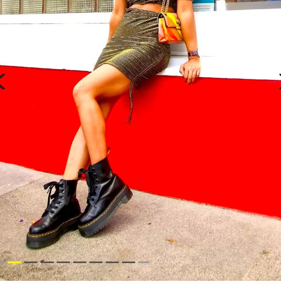 MOLLY WOMEN'S LEATHER PLATFORM BOOTS‼️SOLD ‼️ - Picture 5 of 5